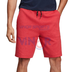 Pantalones cortos deportivos de verano de calidad superior Tamaño americano Transpirable de secado rápido con bolsillos con logotipo Bermudas de cintura media Pantalones cortos de sudor - Product Image 1