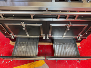 Cuisinière à double combustible 60 La Cornue C-h-a-t-e-a-u 150 CH7NNGEU11 Noir mat, four de cuisson à gaz, garantie 3 ans - Product Image 2