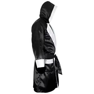 ชุดคลุมมวย MMA แบบเต็มตัว ผ้าซาติน ชุดมวยไทย ผ้าเบา ระบายอากาศได้ดี 100% โพลีเอสเตอร์ ปรับแต่งได้ สำหรับผู้ชาย ผู้ใหญ่ - Product Image 6