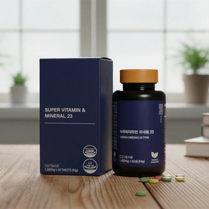 Tabletas de Complejo Multivitamínico de Alta Potencia SUPER VITAMIN MINERAL 23 de Corea ODM para Adultos, Inmunidad Diaria y Antioxidante Yuyu - Product Image 1