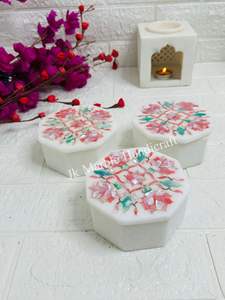 Best Price Real Marble Creative Jewelry <b>Box</b> Light Luxury Marble Table Decor Popular Household <b>Storage</b> <b>Box</b> Wholesale Available - Product Image 5