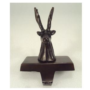 <b>Wooden</b> Reindeer With Metal Stocking Holder For <b>Christmas</b> Table Top Decorative - Product Image 3