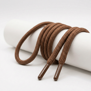 Cordon tressé personnalisé avec logo, 100% polyester, avec embouts pour chaussures, sacs, chapeaux, vêtements - Product Image 4