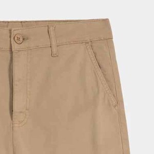 Pantalones cortos informales de algodón 100% al por mayor, pantalones cortos de entrenamiento transpirables de alta calidad, logotipo personalizado, holgados, patrón sólido, decoración media - Product Image 4