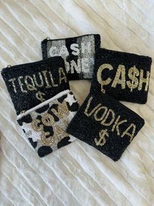 Monedero Bordado a Mano para Mujer con Cuentas de Vidrio, Portamonedas de Cuentas de Vidrio para Mujeres y Niñas - Product Image 6