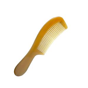 Peine de cuerno de búfalo único para extensiones de cabello Color completamente natural con mayorista de la mejor calidad de - Product Image 1