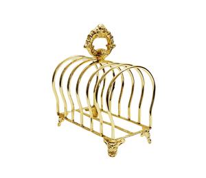 Support à pain en fil métallique fait main, design élégant, pour petit-déjeuner, accessoires de cuisine, rangement domestique, organiseur de toasts - Product Image 1