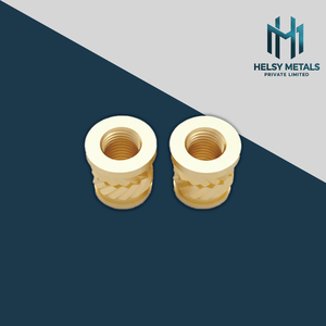 น็อตเกลียวทองเหลืองกลึงด้วยเครื่อง CNC ทนทาน ป้องกันการหมุน สำหรับการประกอบพลาสติกด้วยการอัดด้วยคลื่นอัลตราโซนิกและการยึดด้วยความร้อน - Product Image 3