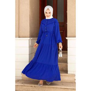 Vestido con cinturón túnel Saxe - Product Image 5