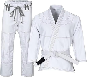 Uniforme de Karate de Alta Calidad al por Mayor, Personalizado, Duradero, de Poliéster Transpirable de Secado Rápido para Entrenamiento de Artes Marciales - Product Image 2