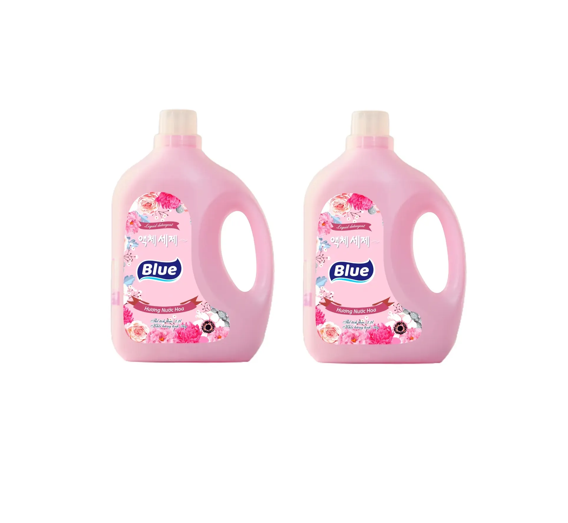 Cleaning Supplies Quick-drying Blue Laundry Detergent Liquid - Perfume - Bottle - 3kg Super High-quality Manufacture