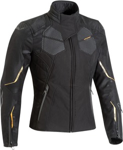 Veste en textile pour femme, moto, imperméable, tourisme/tout-terrain, Cordura 3 couches, Enduro/aventure, 4 saisons, avec armure CE niveau 2 - Product Image 1