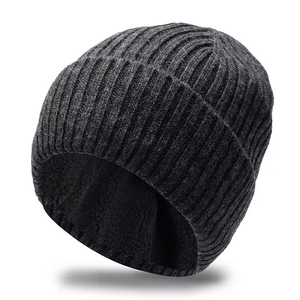 Winter Cap's Fashionable Casual Wear <b>Beanie</b> Jacquard Comfortable Stylish Out Wear Top Selling Street Winter Wear <b>Beanie</b> Cap - Product Image 4