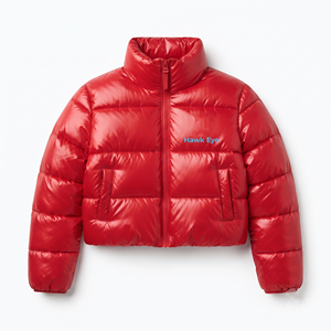 2026 Women High Quality Puffer <b>Jacket</b> Women Casual Winter <b>Cropped</b> Puffer <b>Jacket</b> Women Bubble Coats - Product Image 6