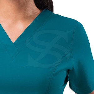 Uniforme d'infirmière élégant pour les travailleurs de la santé Uniforme d'hôpital avec un tissu confortable et respirant pour une utilisation toute la journée - Product Image 6
