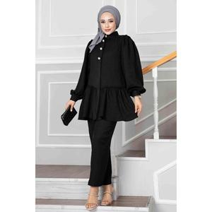 ชุดกระโปรงระบาย2ชิ้นสีดำ - Product Image 1