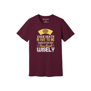 Camiseta de algodón 100% con estampado de temas de Buda, estilo informal, 12 opciones de color, 160-180, colocación de diseño personalizable GSM pesado - Product Image 6