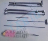 Brosse de nettoyage de fil pour embryotome de haute qualité, en acier inoxydable chromé, instruments vétérinaires de diagnostic TMC-OB-1106