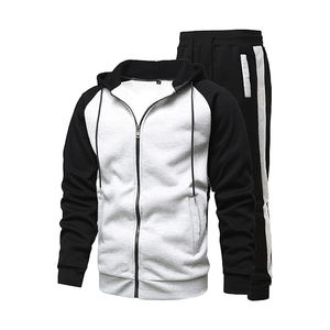 ชุดวอร์มสีเทาสำหรับผู้ชายมีทุกขนาดสไตล์อเมริกันและยุโรป - Product Image 6