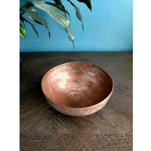 High Quality <b>Large</b> Polished Copper Serving <b>Bowl</b> for Salads Snacks Dry Fruits and Kitchen Use for Export Selling Price - Product Image 3