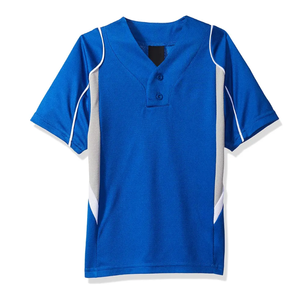 Vêtements de sport meilleure vente nouveau design Slim Fit hommes uniforme de baseball/prix bon marché couleur unie hommes uniforme de baseball - Product Image 3