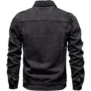 Nouvelles vestes respirantes Veste en jean Vêtements en denim personnalisés grande taille pour homme Vestes en jean pour hommes - Product Image 3