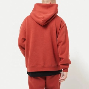 Sweat à capuche pour homme en coton 100% surdimensionné et lourd, personnalisé, multicolore, décontracté, sport, vente en gros - Product Image 5