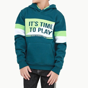 Ropa informal Sudaderas con capucha transpirables con estilo hechas a mano de excelente calidad Ropa de temporada de invierno Sudaderas con capucha para niños - Product Image 2