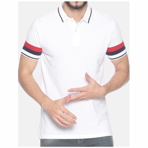 เสื้อโปโลสำหรับผู้ชายเสื้อกีฬาแบบลำลองระบายอากาศได้พิมพ์ลายโลโก้ที่กำหนดเอง - Product Image 1