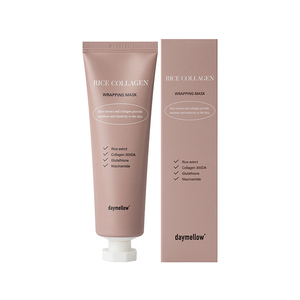 [Daymellow2] maschera avvolgente con collagene di riso maschera idratante profonda per il viso con collagene 300DA ed estratto di riso per l'elasticità della pelle - Product Image 2
