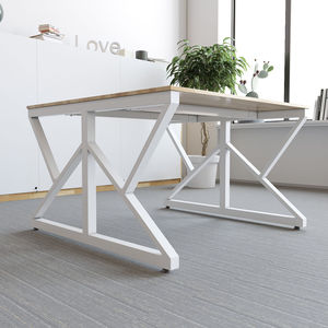 Sofá Cama Minimalista de 2 Plazas con Cojín de Madera y Goma y Estructura de Acero - Product Image 3