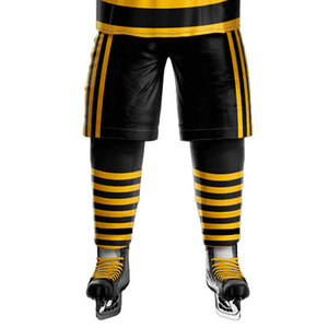 Uniforme de hockey sur glace 100% polyester Vêtements de sport Maillot d'équipe Uniforme de hockey sur glace de qualité supérieure - Product Image 6