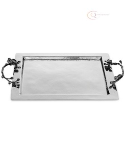 Bandeja Decorativa de Metal de Lujo para Servir y Exhibir |   Adecuado para el Hogar y la Industria Hotelera - Product Image 6