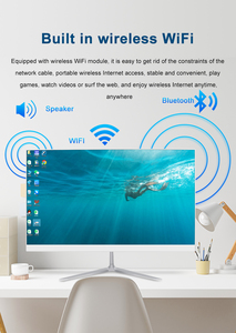 Desktop baru, komputer LAN, semua dalam satu PC dengan Mouse dan Keyboard, 22 24 27 inci IPS FHD I5 I7 RJ45 LAN - Product Image 3