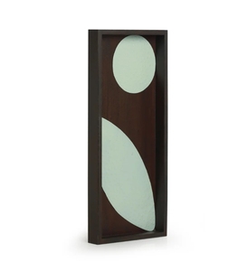 Wooden Leaflet Handcrafted Wall Decor In Recycled Wood & <b>Iron</b> Handcarved Wood Wall Decor for Farmhouse and Country style - Product Image 5