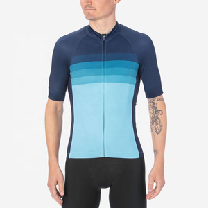 Nouveau maillot de cyclisme été personnalisé impression par sublimation sans couture à séchage rapide chemises de cyclisme pour hommes vente en gros de hauts de cyclisme - Product Image 1