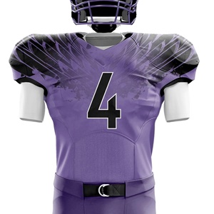 Uniformes de fútbol americano de precio al por mayor, ropa de fútbol americano, conjuntos de camisetas y pantalones de fútbol OEM con diseños sublimados personalizados - Product Image 5