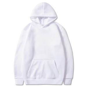 2025 personnalisé unisexe 100% coton automne pull à capuche motif solide sweats à manches longues pour l'hiver OEM approvisionnement - Product Image 2