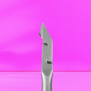 Pince à cuticules professionnelle 3PRO Super 30 3mm en acier inoxydable 48-51 HRC, lames inclinées, 41g, désinfectante pour MANICURE - Product Image 3