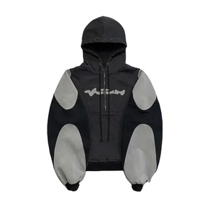 Sudadera con capucha de forro polar grueso y cálido para invierno, personalizada con bolsillo, estampada y bordada, venta al por mayor para fabricantes. - Product Image 1