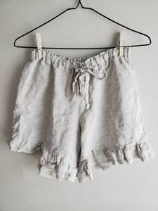 Summer Soft <b>Ruched</b> Ruffles High Waist Casual Wide Leg Loose Women <b>Shorts</b> in Bulk <b>Shorts</b> for Women/women's <b>Shorts</b> - Product Image 4