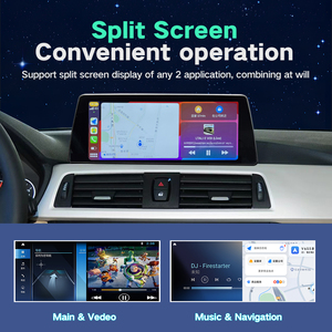 Unidad principal estéreo Multimedia avanzada para coche con reproductor de DVD para coche, soporte automático <span class=keywords><strong>Android</strong></span> para BMW 3 Series 2013-2017 NBT 10,25" - Product Image 5