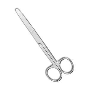 Tijeras de cirujano Tijeras quirúrgicas de acero inoxidable Ideal para procedimientos médicos dentales y de primeros auxilios Tijeras sanitarias Herramientas de corte quirúrgico Instrumentos quirúrgicos - Product Image 1