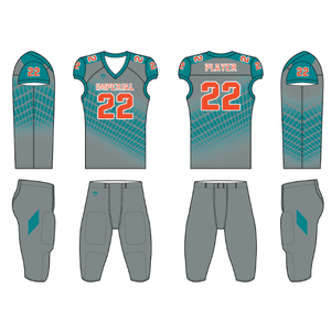 Uniformes de fútbol de manga corta diseñados a medida para equipos juveniles americanos algodón transpirable con bordado por sublimación y apliques - Product Image 6