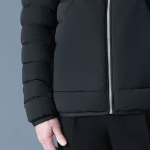 Vestes surdimensionnées personnalisées de haute qualité Tissu respirant Fermeture éclair de haute qualité Veste matelassée 2026 pour hommes Collection d'hiver - Product Image 3