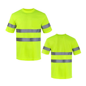 New Design Construction Reflective Safety Short Sleeve Polo <b>T</b> <b>Shirt</b> Reflective Road Safety Polo <b>T</b> <b>Shirt</b> Men - Product Image 2