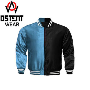 Blouson bombardier de baseball d'hiver unisexe de luxe avec support en tissu de laine brodé de haute qualité nouveau design de vêtements pour hommes épaisseur fine - Product Image 3