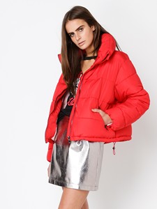 Custom Made All Sizes Quilted Puffer Jackets Fashion Reversible Woolen Hooded Collar Zipper Closure Waterproof Embroidered - Product Image 5
