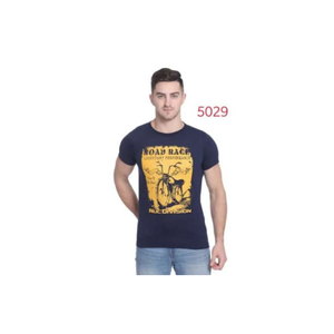 Camiseta de Algodón para Hombre, Edición de Lujo, Marca Privada, Color Personalizado, Cuello Redondo, Logotipo Personalizado, Cómoda para Uso Diario, India - Product Image 2