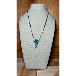 Collier Lorenzo Juan en turquoise et argent sterling pour les occasions de cadeaux - Product Image 4